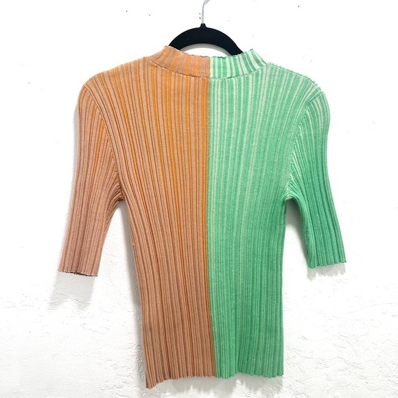 Julia Heuer Fred Top Green/Orange - Picture 5 of 5